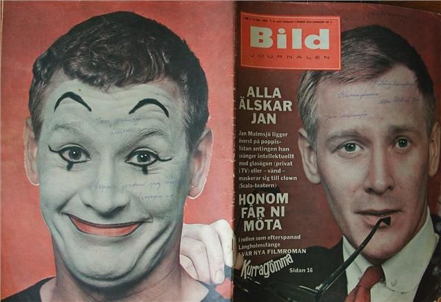 BILDJOURNALEN magazine side cover Issue 7  1963