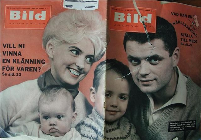 BILDJOURNALEN magazine side cover Issue 18  1963