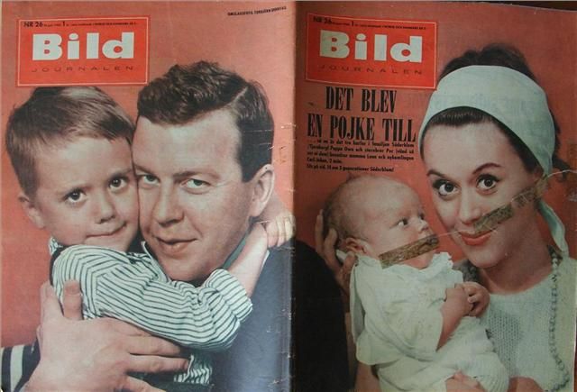 BILDJOURNALEN magazine side cover Issue 26  1963