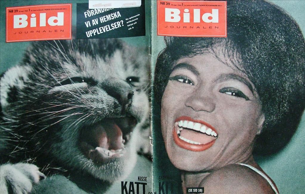 BILDJOURNALEN magazine side cover Issue 39  1963