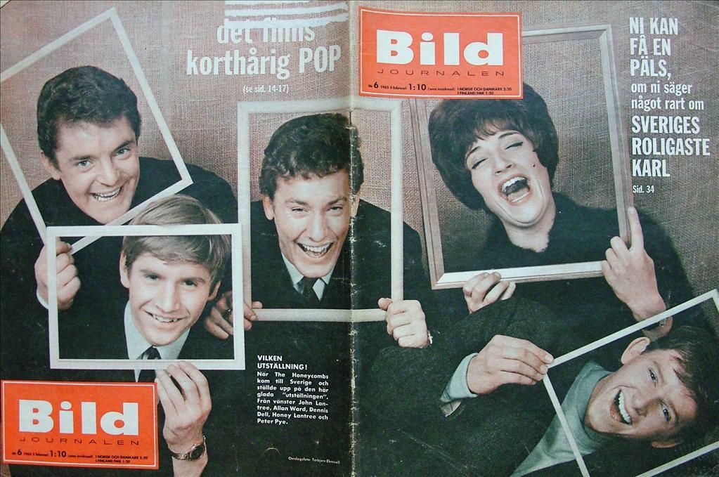 BILDJOURNALEN magazine side cover Issue 6  1965