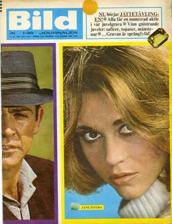 BILDJOURNALEN magazine side cover Issue 41  1965