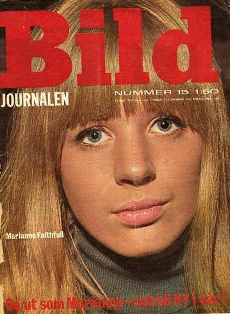 BILDJOURNALEN magazine side cover Issue 15  1967