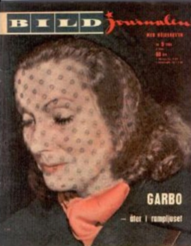 BILDJOURNALEN magazine side cover Issue 5   1955