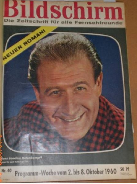 BILDSCHIRM magazine side cover Issue 40 2 October 1960