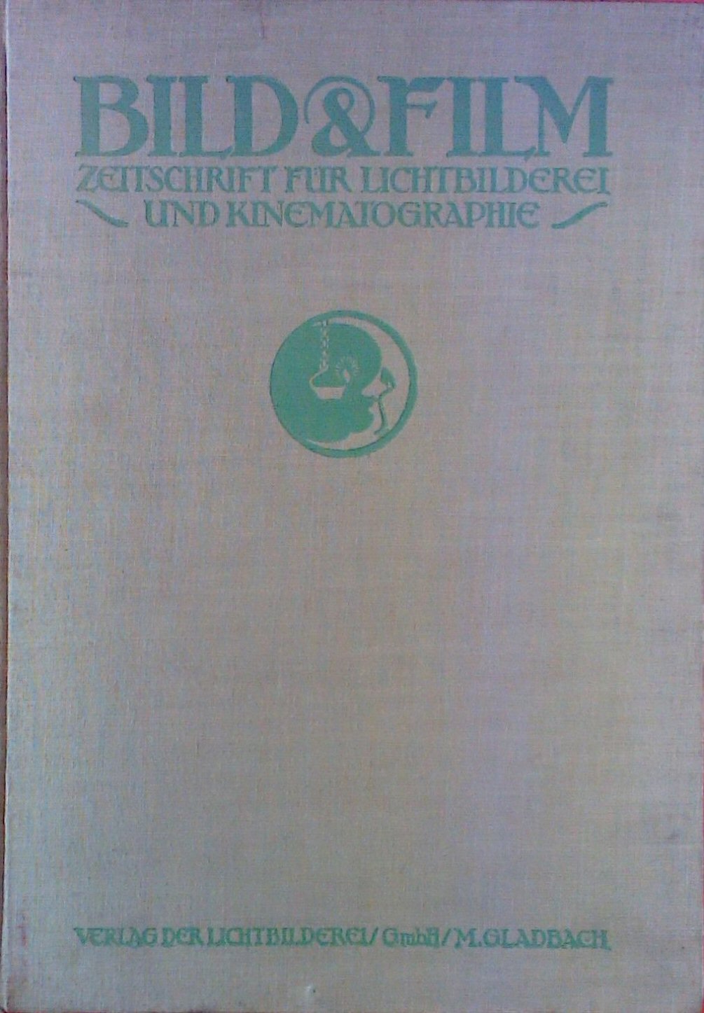 BILD UND FILM magazine side cover  1913