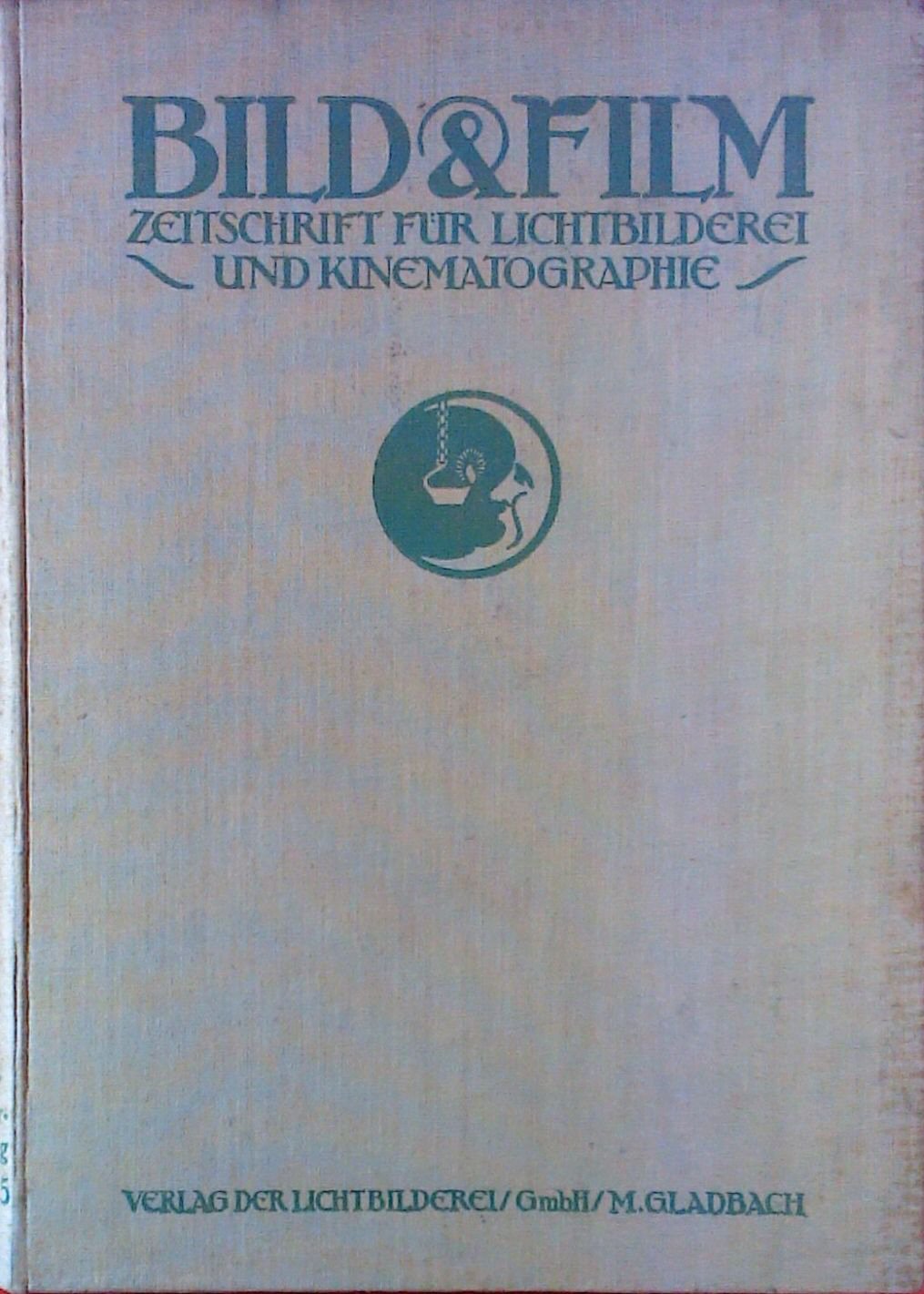 BILD UND FILM magazine side cover  1914