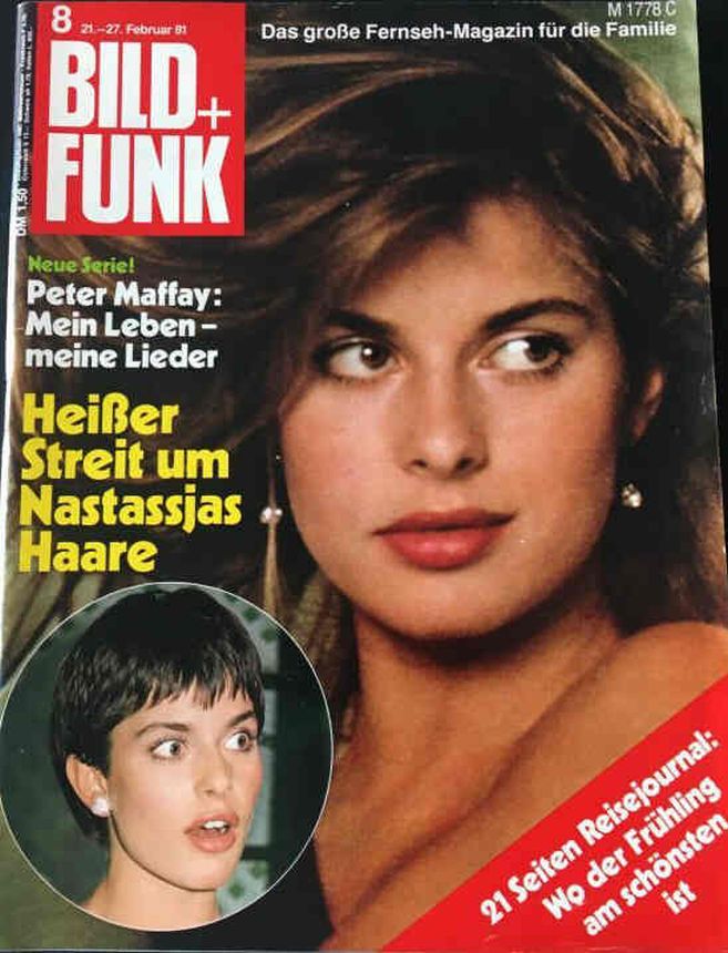 BILD UND FUNK magazine side cover 21 February 1981