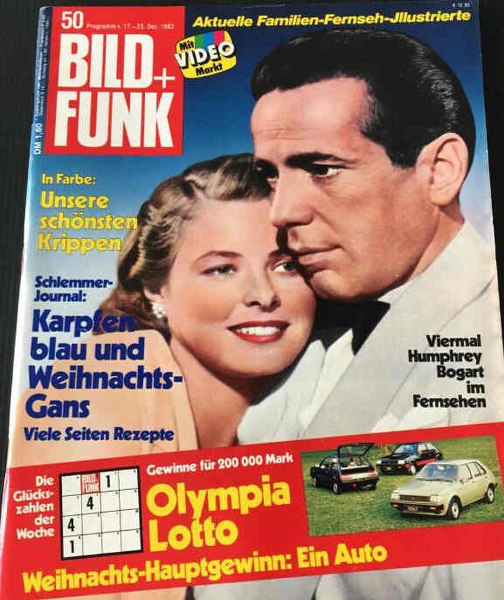 BILD UND FUNK magazine side cover 17 December 1983