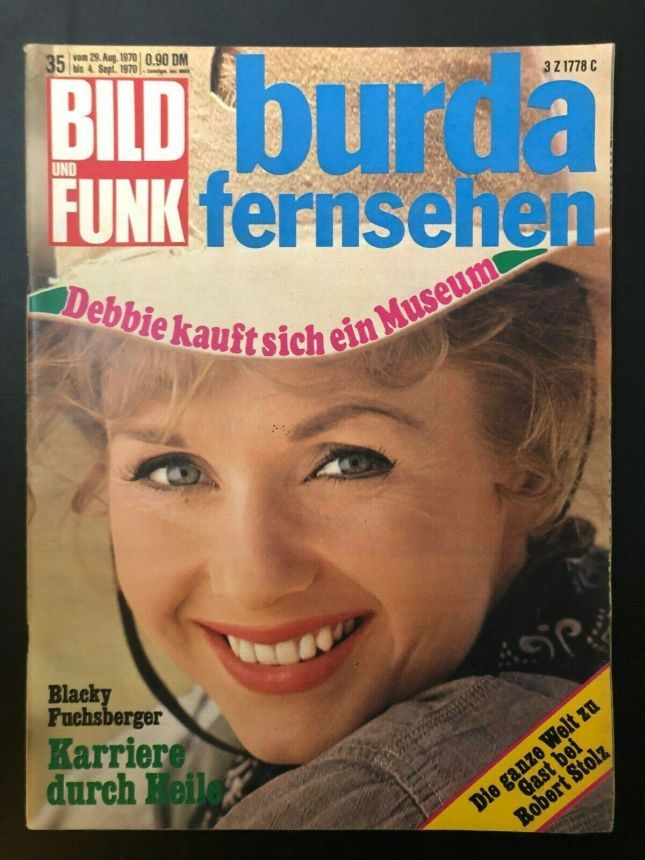 BILD UND FUNK magazine side cover Issue 35 29 August 1970
