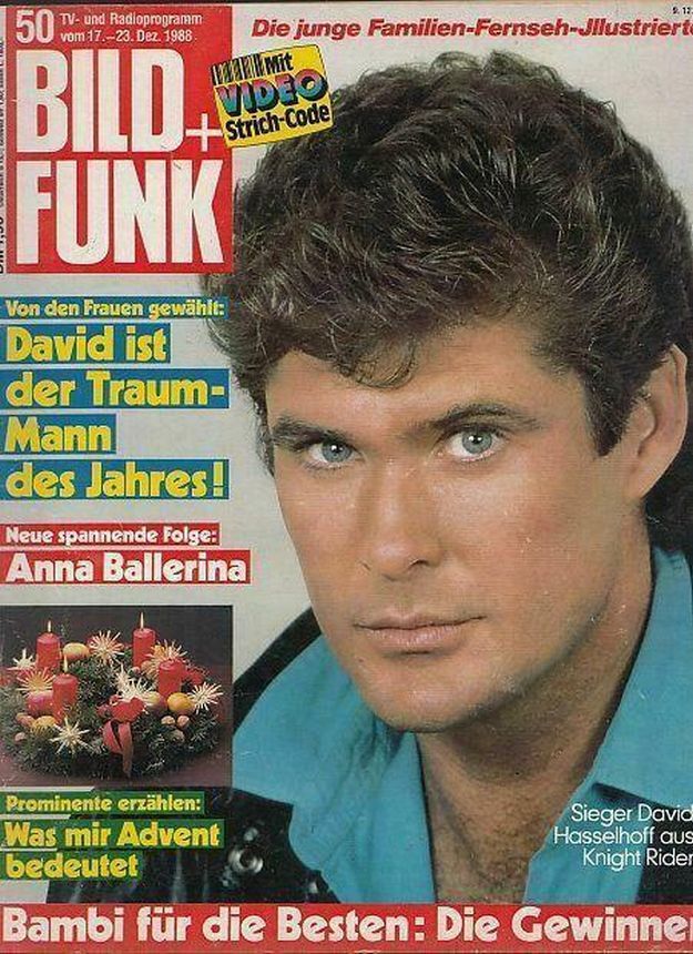 BILD UND FUNK magazine side cover Issue 50 17 December 1988