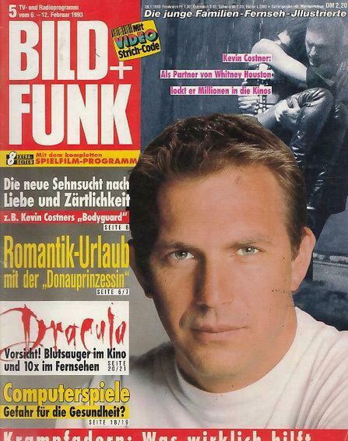 BILD UND FUNK magazine side cover Issue 5 6 February 1993