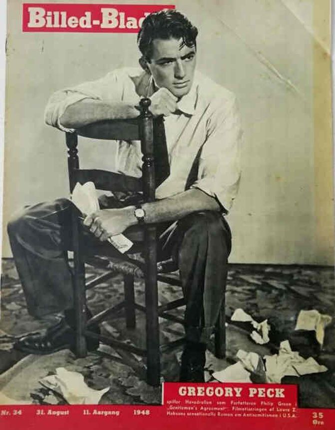 BILLED BLADET magazine side cover Issue 34 31 August 1948
