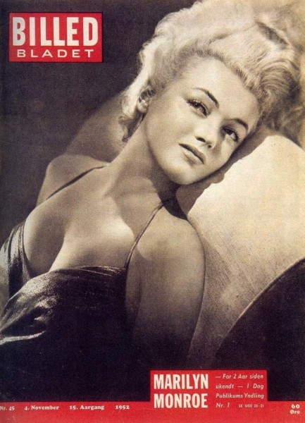 BILLED BLADET magazine side cover 4 November 1952