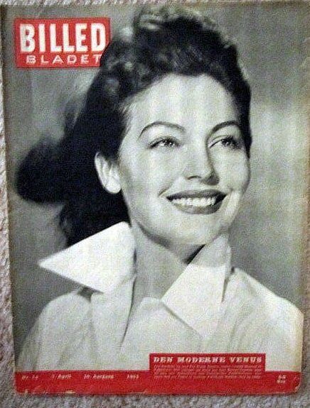 BILLED BLADET magazine side cover 7 April 1953
