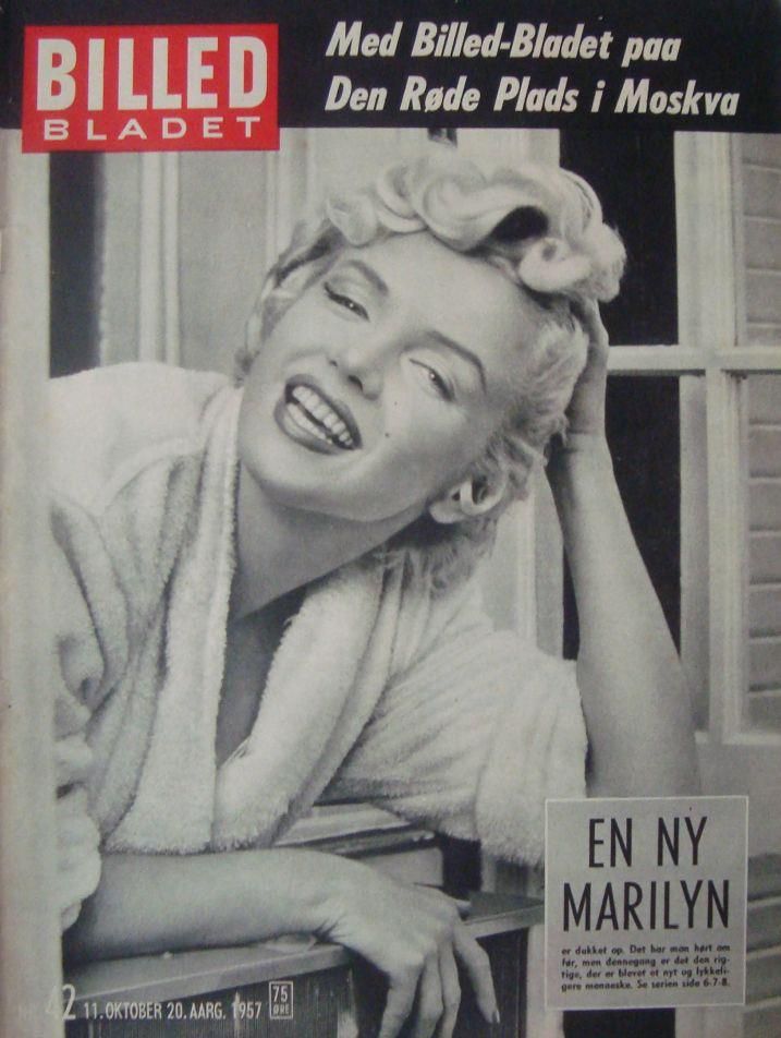 BILLED BLADET magazine side cover 11 October 1957