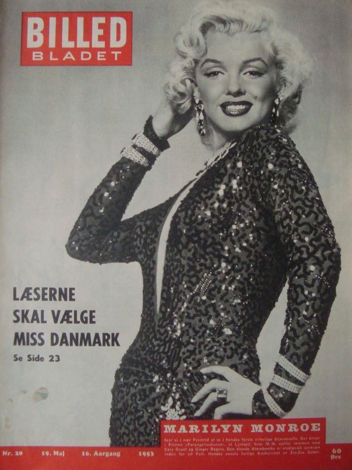 BILLED BLADET magazine side cover 19 May 1953
