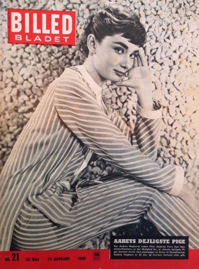 BILLED BLADET magazine side cover Issue 21 5 May 1954