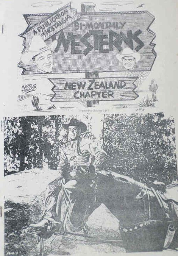 BI MONTHLY WESTERNS magazine side cover Issue 41  September/October 1997
