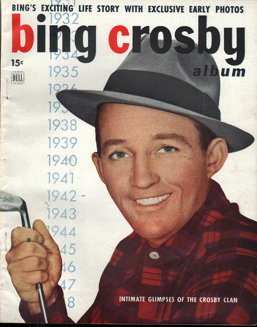 BING CROSBY ALBUM magazine side cover  1949