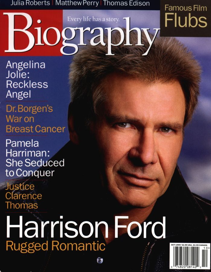 BIOGRAPHY magazine side cover  October 1999