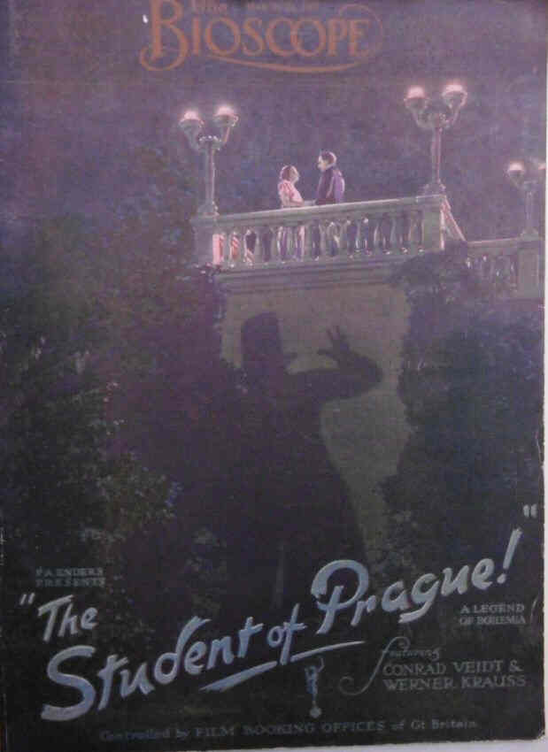 BIOSCOPE magazine side cover 24 March 1927