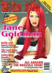 BITE ME magazine side cover Issue 18  2004