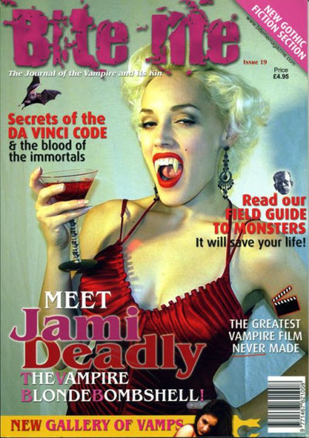 BITE ME magazine side cover Issue 19  2004