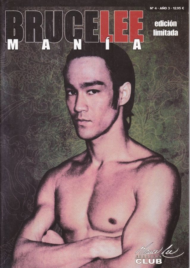 BRUCE LEE MANIA magazine side cover Issue 4  2012