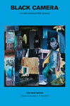 BLACK CAMERA magazine side cover  Vol 5 #1 Fall 2013