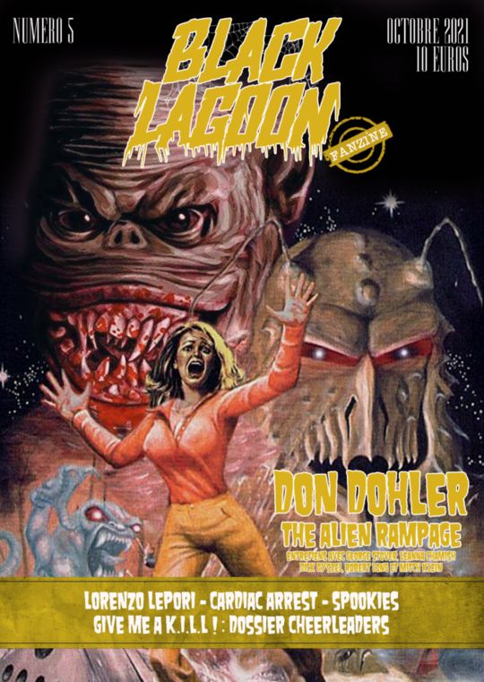 BLACK LAGOON magazine side cover Issue 5  October 2021