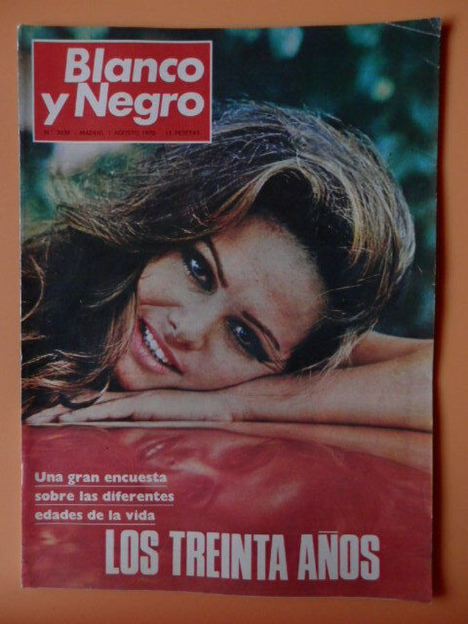 BLANCO Y NEGRO magazine side cover Issue 3039 1 August 1970