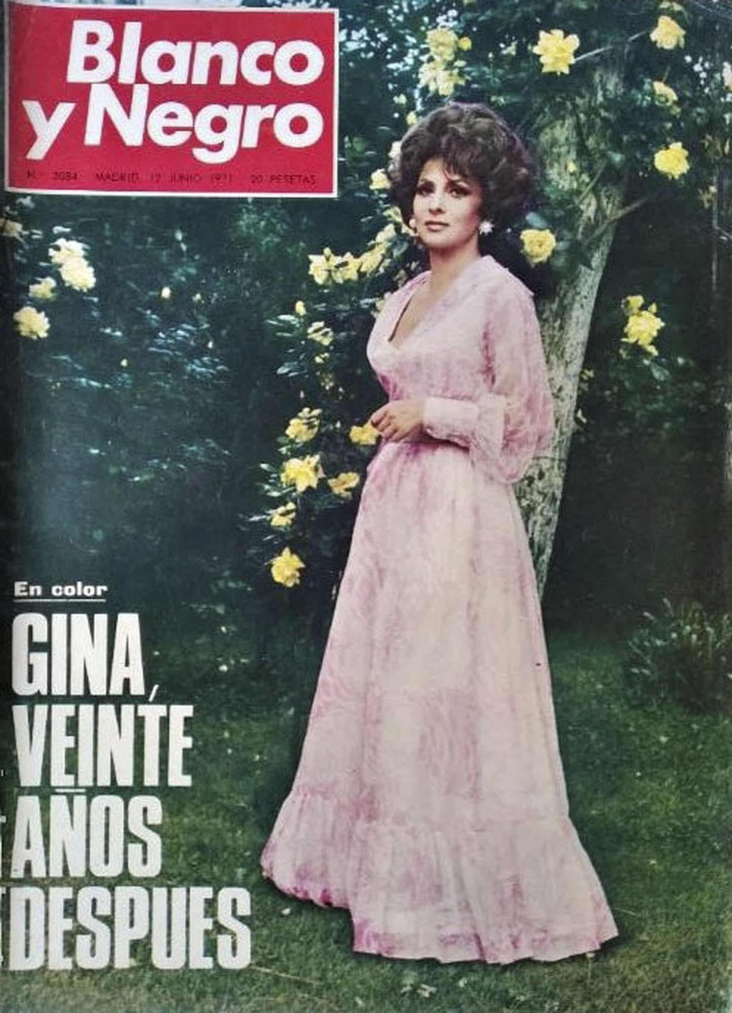 BLANCO Y NEGRO magazine side cover Issue 3084 12 June 1971