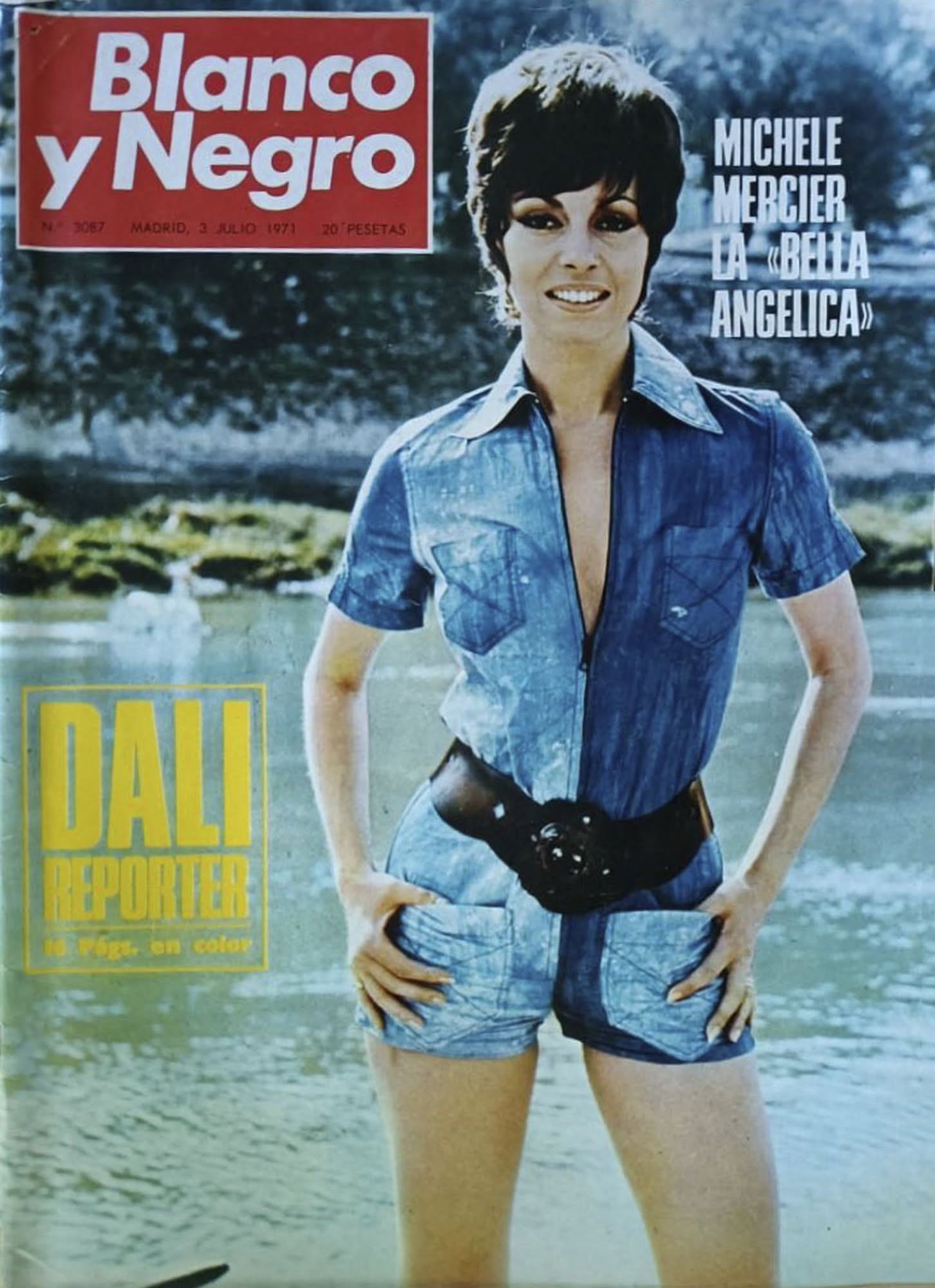 BLANCO Y NEGRO magazine side cover Issue 3087 3 July 1971
