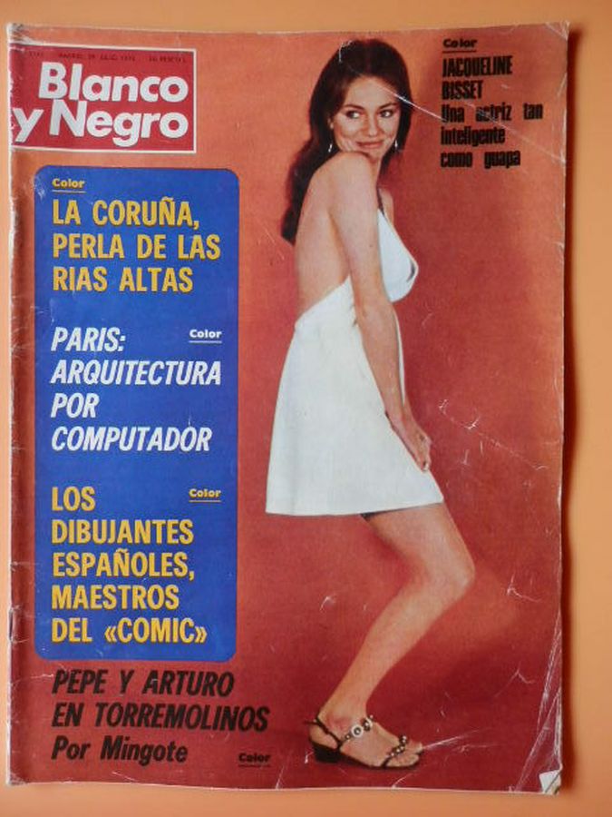 BLANCO Y NEGRO magazine side cover 29 July 1972