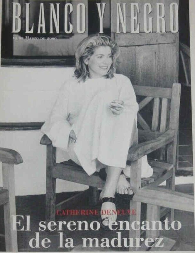 BLANCO Y NEGRO magazine side cover 19 March 2000