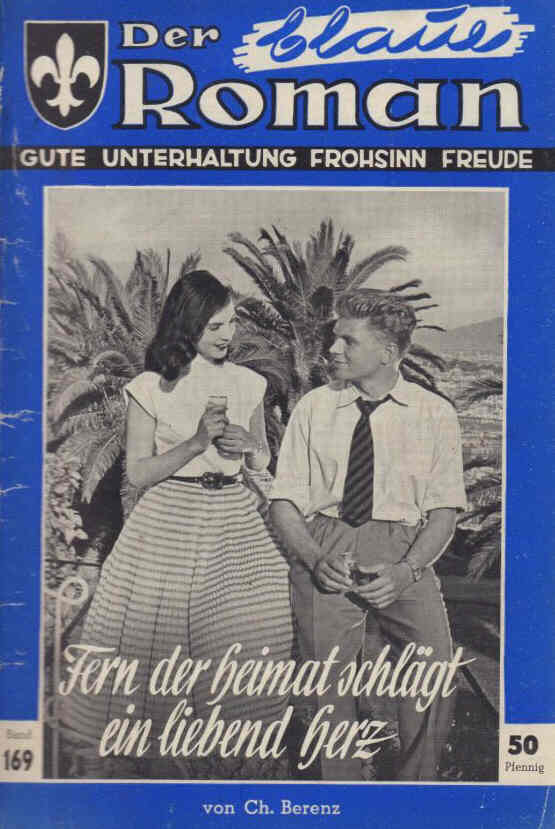 BLAUE ROMAN | DER magazine side cover Issue 169   