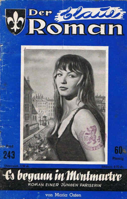BLAUE ROMAN | DER magazine side cover Issue 243   