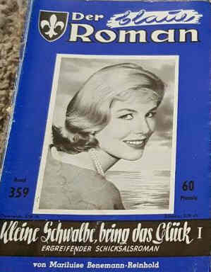 BLAUE ROMAN | DER magazine side cover Issue 359   