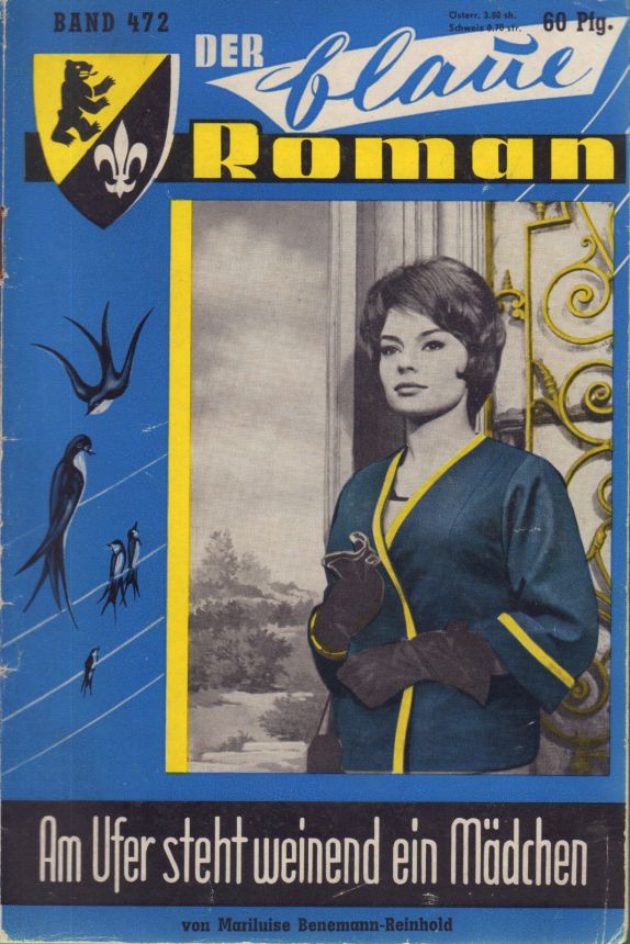 BLAUE ROMAN | DER magazine side cover Issue 472   