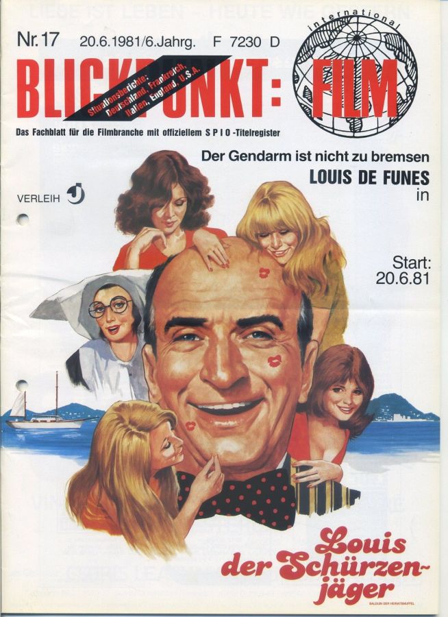 BLICKPUNKT: FILM magazine side cover Issue 17   1981