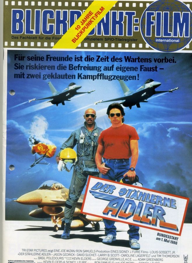 BLICKPUNKT: FILM magazine side cover Issue 9-10   1986