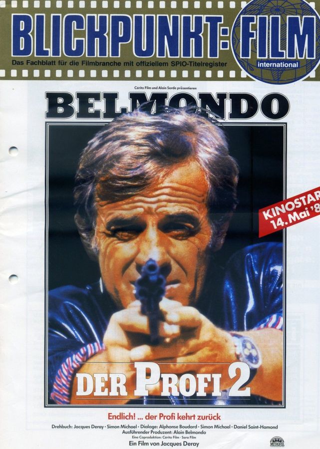 BLICKPUNKT: FILM magazine side cover Issue 12   1987