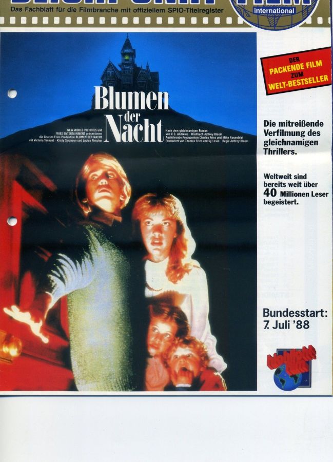 BLICKPUNKT: FILM magazine side cover Issue 17   1988