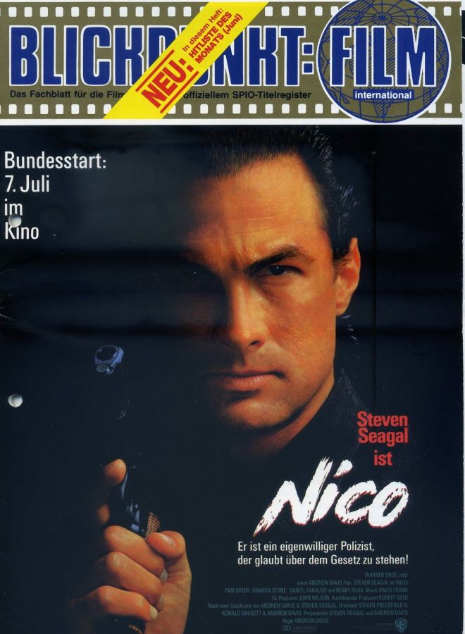 BLICKPUNKT: FILM magazine side cover Issue 23   1988