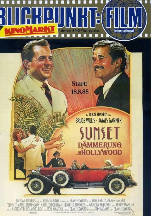 BLICKPUNKT: FILM magazine side cover Issue 29   1988