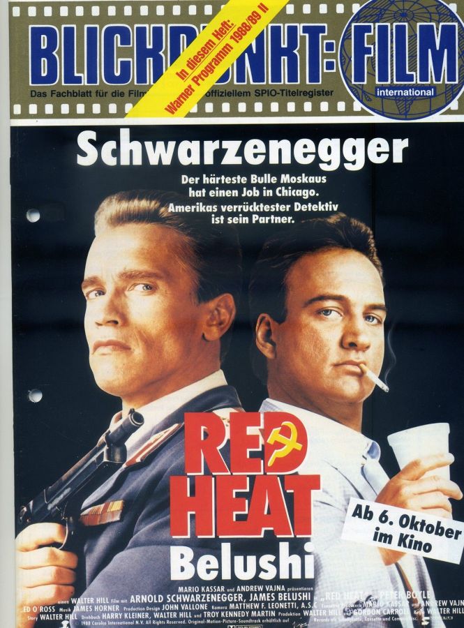 BLICKPUNKT: FILM magazine side cover Issue 36   1988