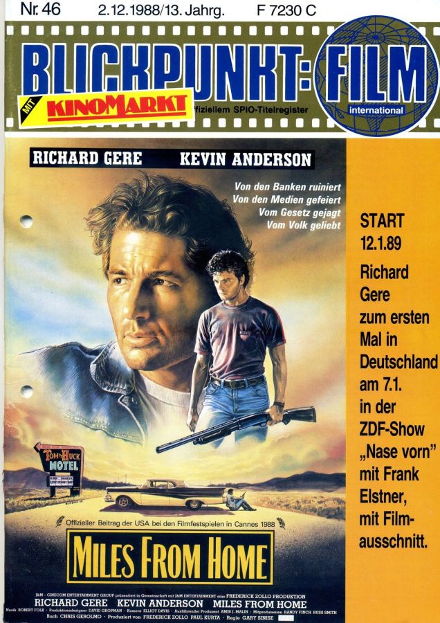 BLICKPUNKT: FILM magazine side cover Issue 46   1988