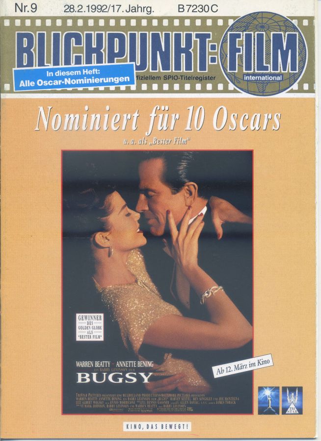 BLICKPUNKT: FILM magazine side cover Issue 9   1992