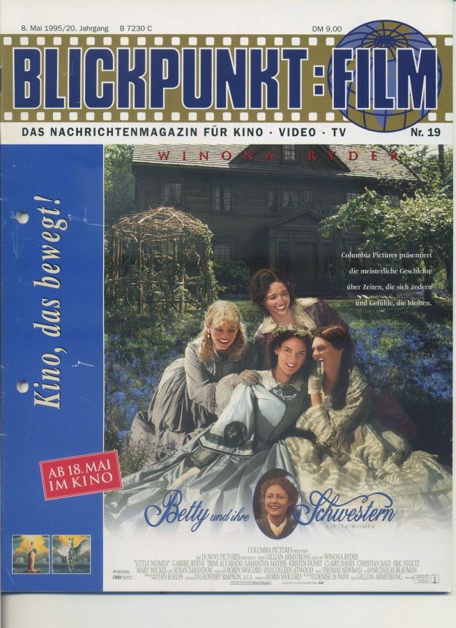 BLICKPUNKT: FILM magazine side cover Issue 19   1995